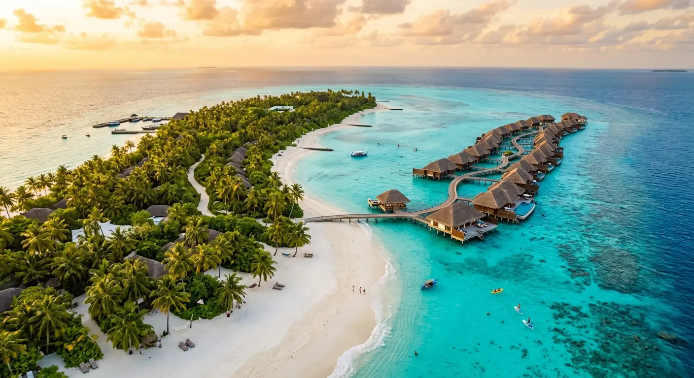 Tropical paradise beach